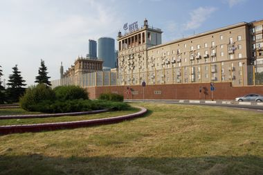г. Москва, Кутузовская авто-транспортная развязка ТТК