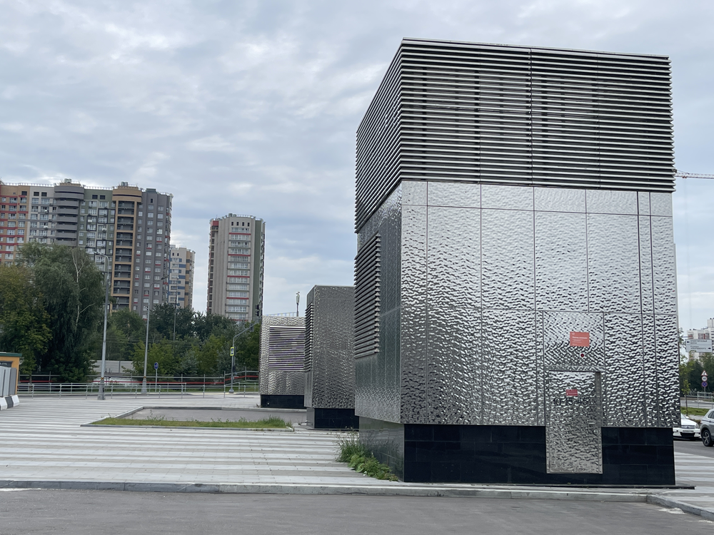 г. Москва, Вент. шахты Станции метро "Аминьевская"